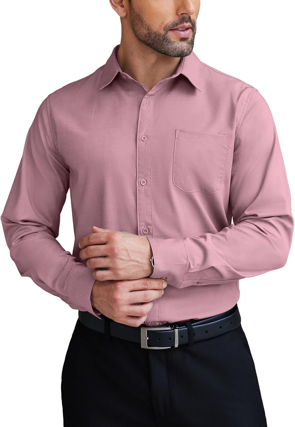 COOFANDY Mens Dress Shirts for Formal and Business Wear