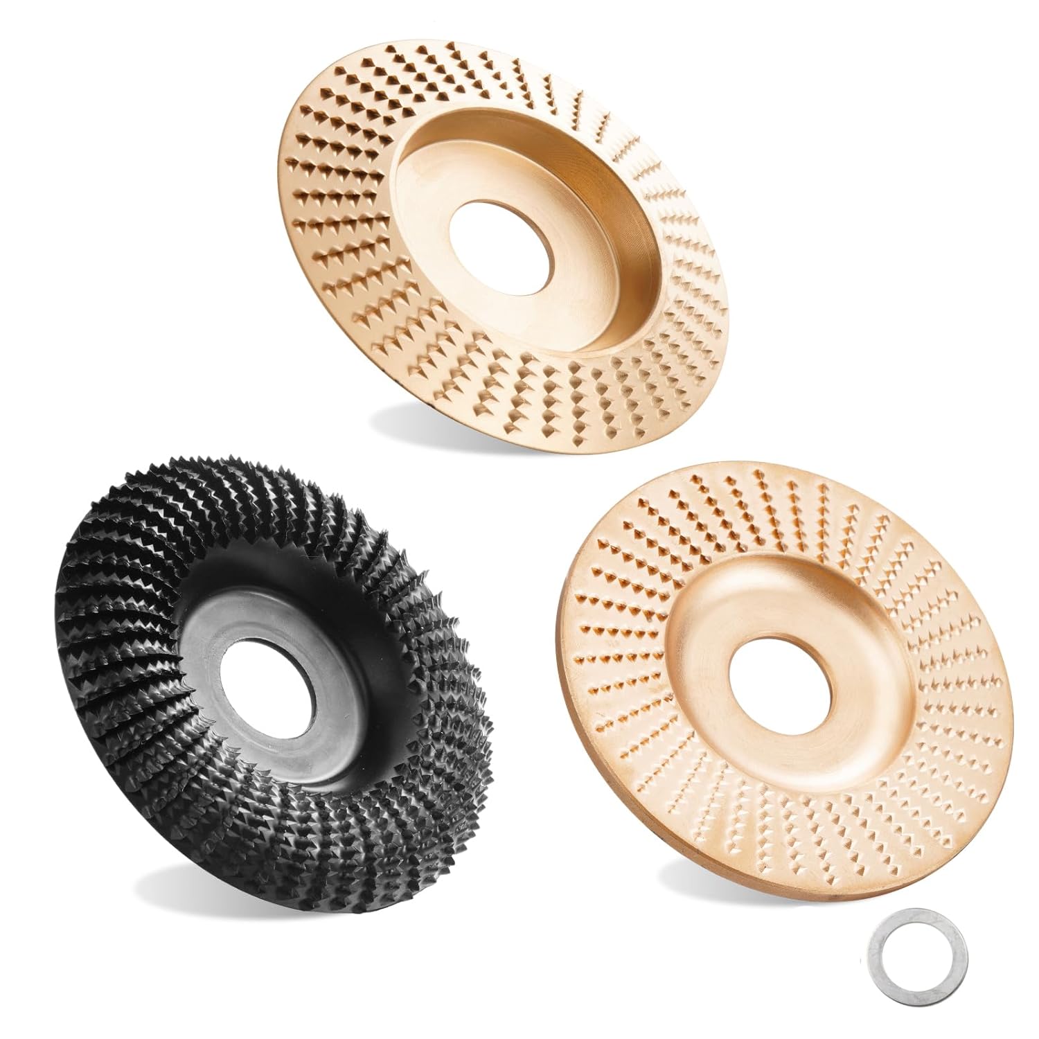 Wood Carving Disc Set for Angle Grinder - Effortless Woodworking
