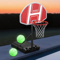 Pool Basketball Hoop with Adjustable Height 45-59 in - Poolside Game