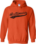 Hometown Pitcher Hoodie - Unisex Baltimore Baseball Sweatshirt