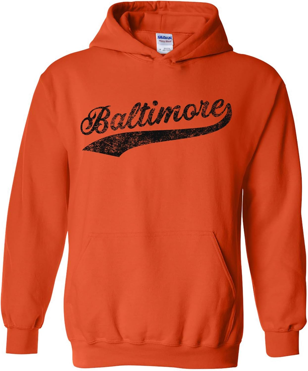 Hometown Baseball Script Hoodie - Perfect for Sports Fans