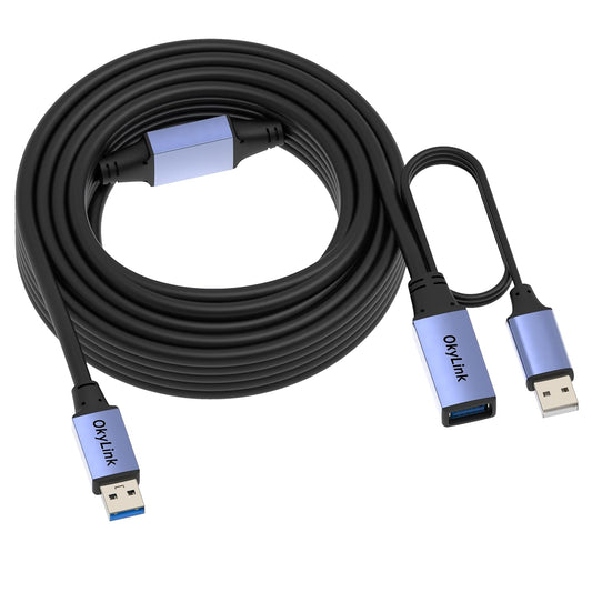 65ft Active USB 3.0 Extension Cable for Professional Use