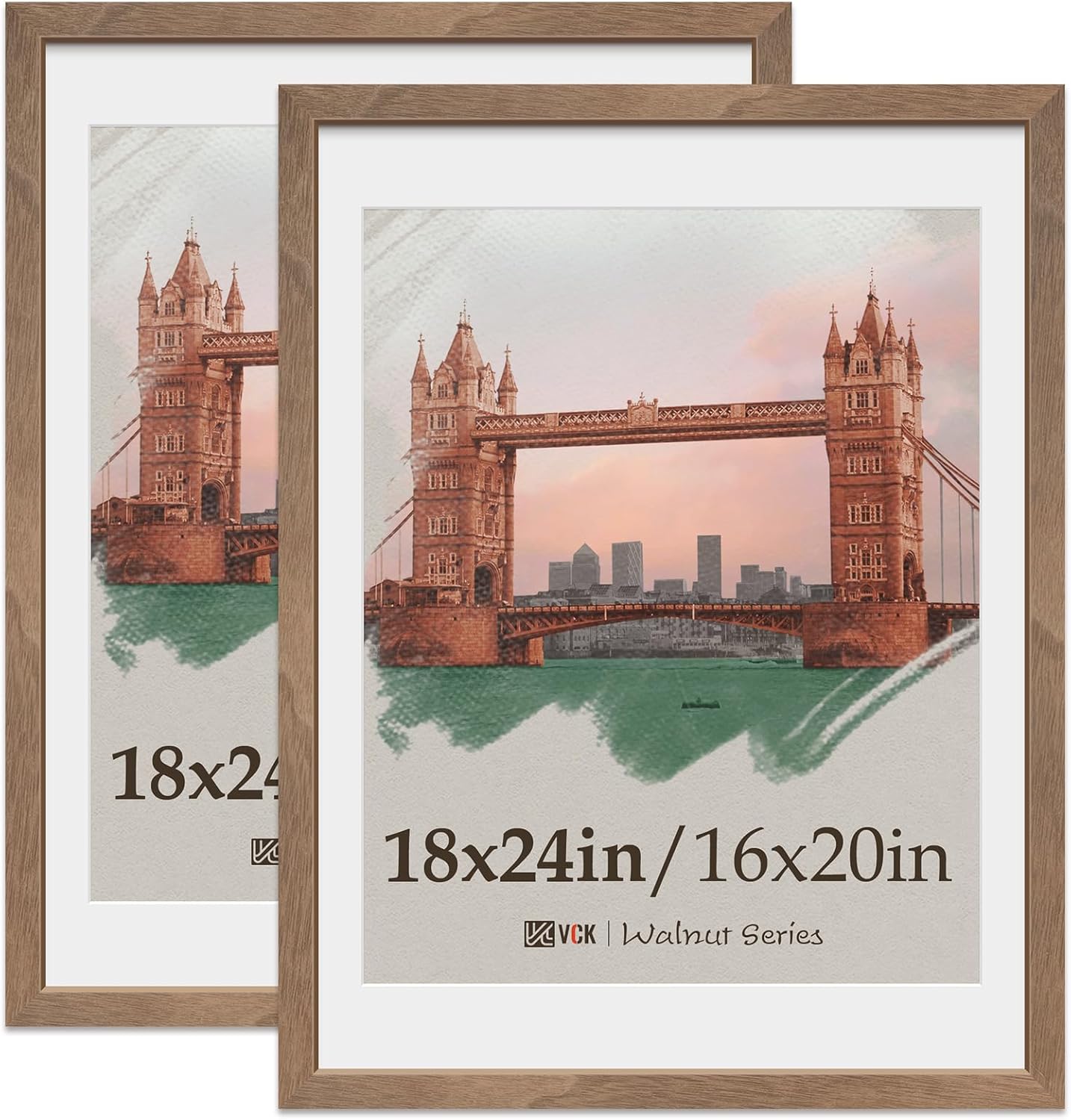 VCK 18x24 Poster Frame 2 Pack for Elegant Wall Display