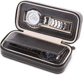 ANTESI PU Leather Travel Watch Case
