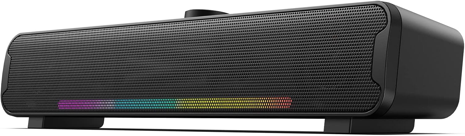16W Dual HiFi RGB Bluetooth SoundBar - Immersive Audio