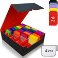 Trading Card Storage Box Fits 3200+ Cards - High Capacity Organizer