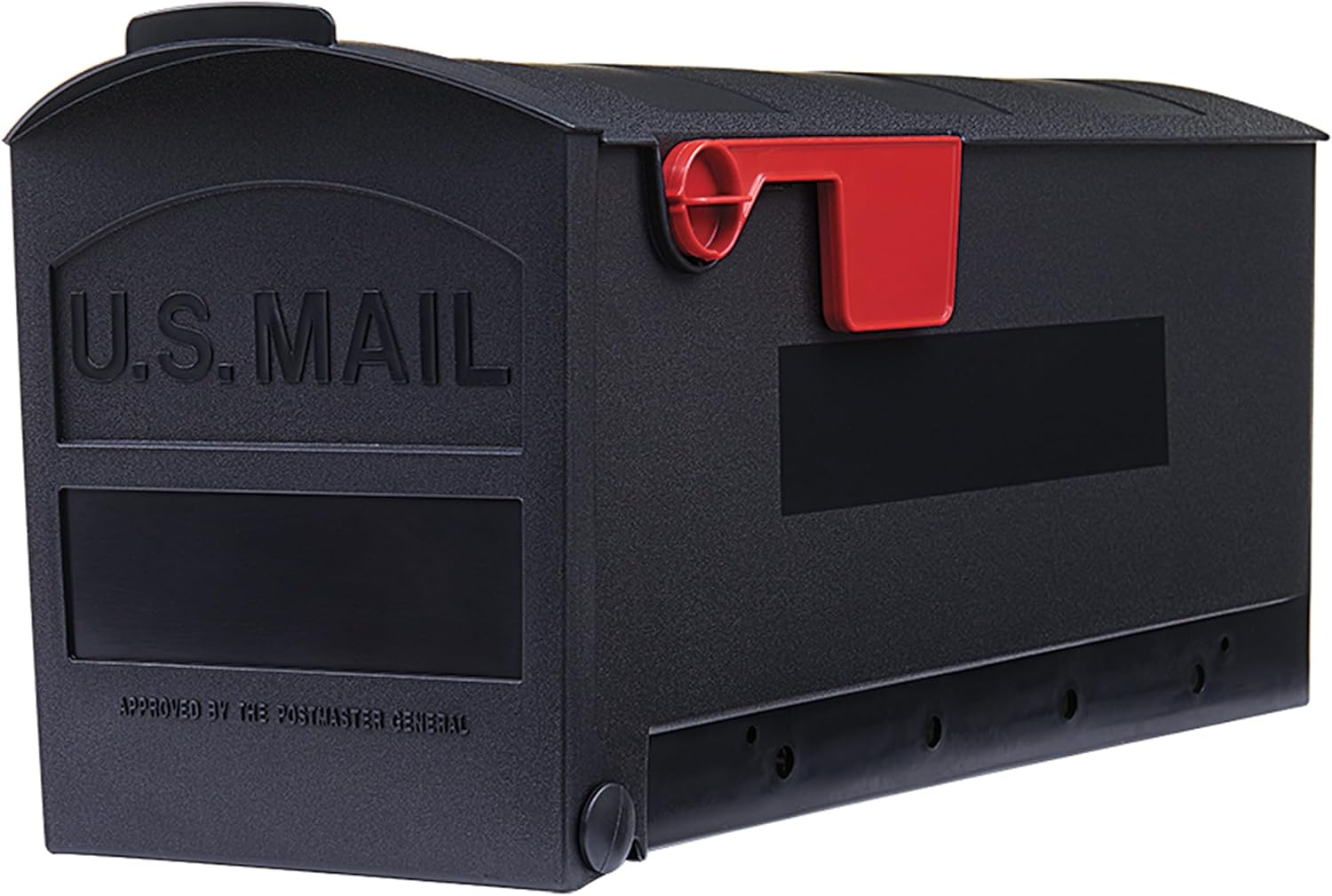 Patriot Plastic Post Mount Mailbox for Curbside Delivery Needs