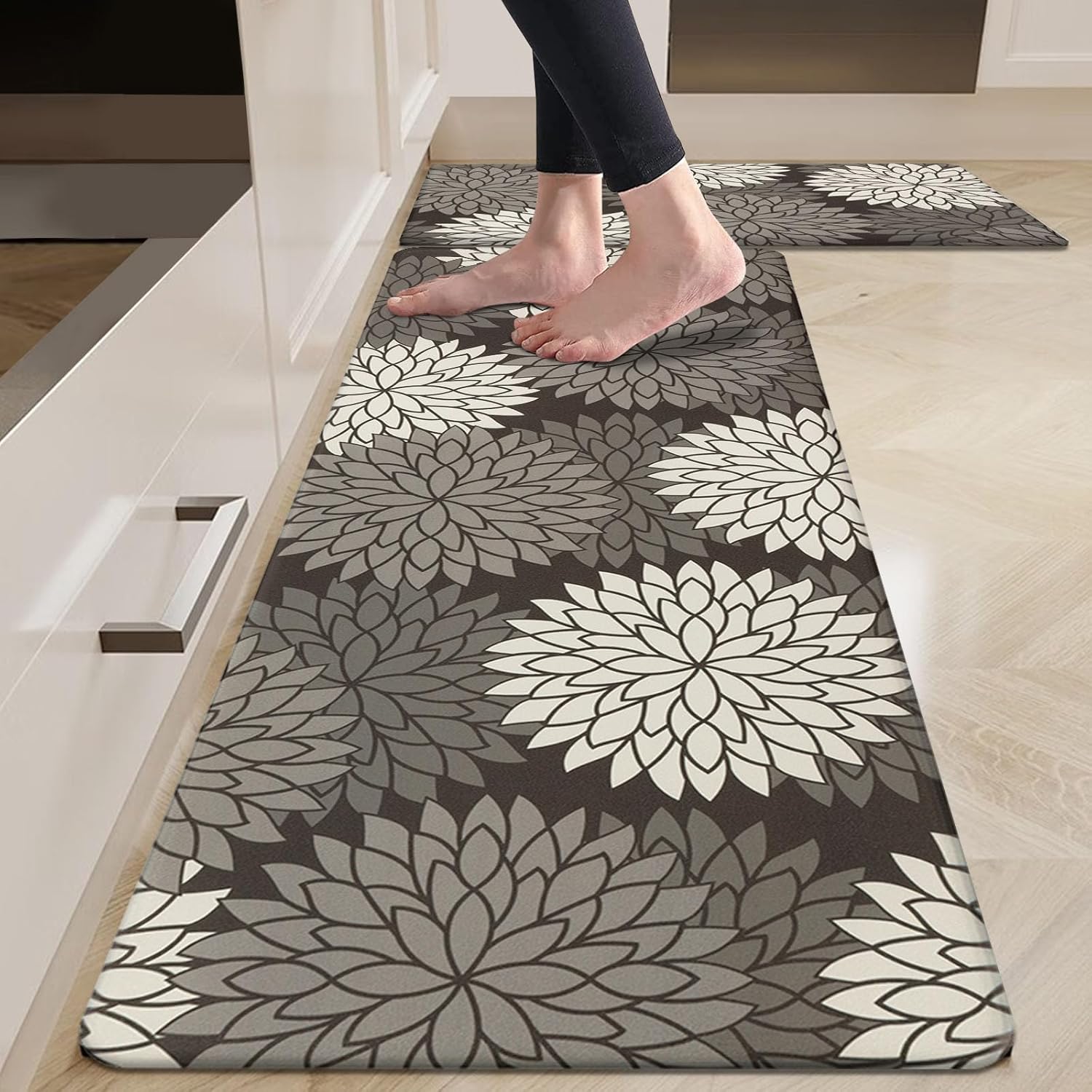 HEBE Anti Fatigue Kitchen Rug Sets for Comfort and Safety