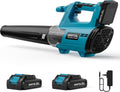 Cordless Leaf Blower for Makita 18V Batteries - Lightweight Power