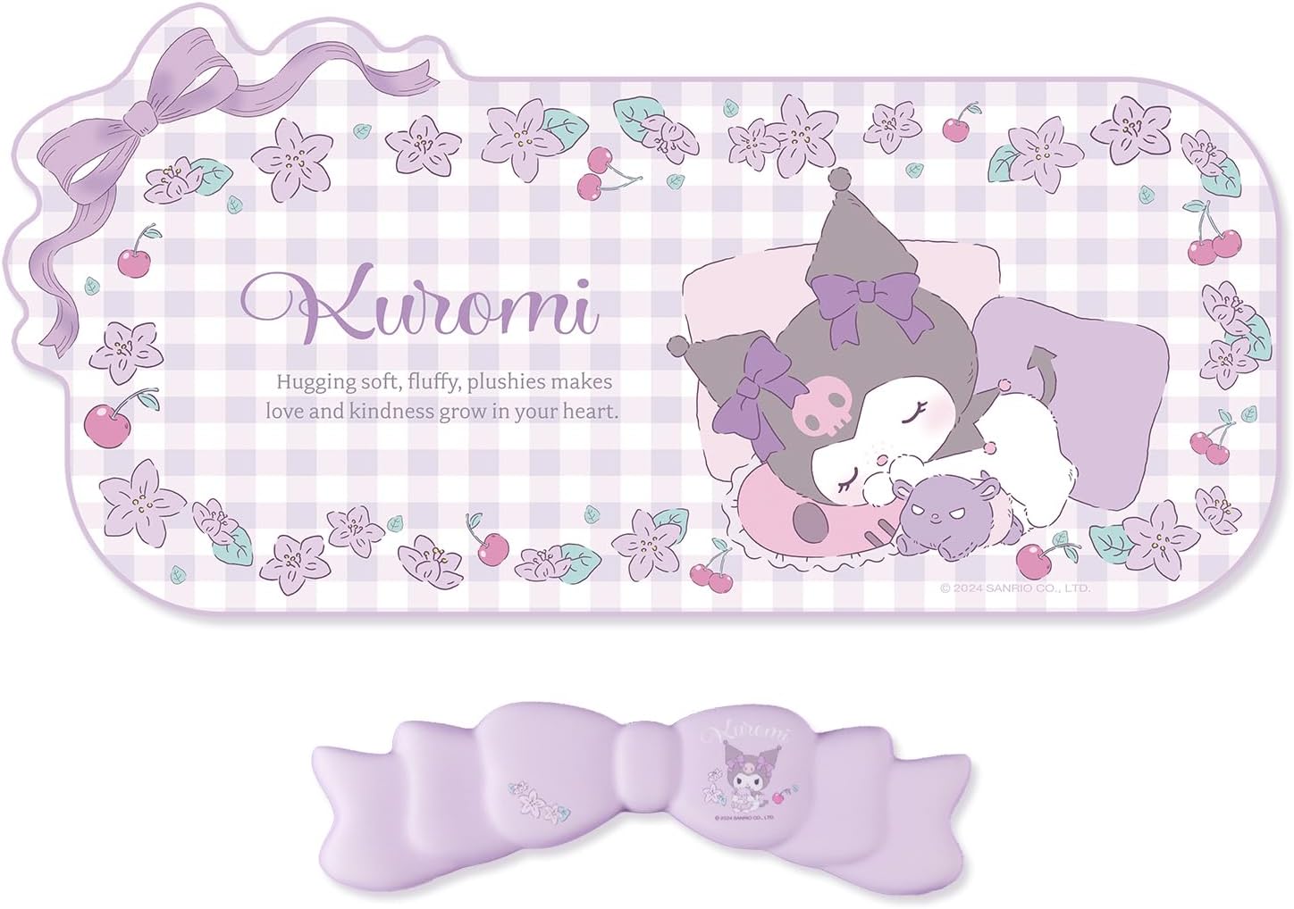 Kawaii Anime Mouse Pad Wrist Rest Set for Gaming and Office