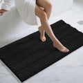 Bathroom Rug Mat 47 x 24 - Ultra Soft Non Slip Chenille Bath Mat