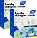 Soulink Laundry Detergent Sheets 480 Loads - Plant-Based, No Plastic