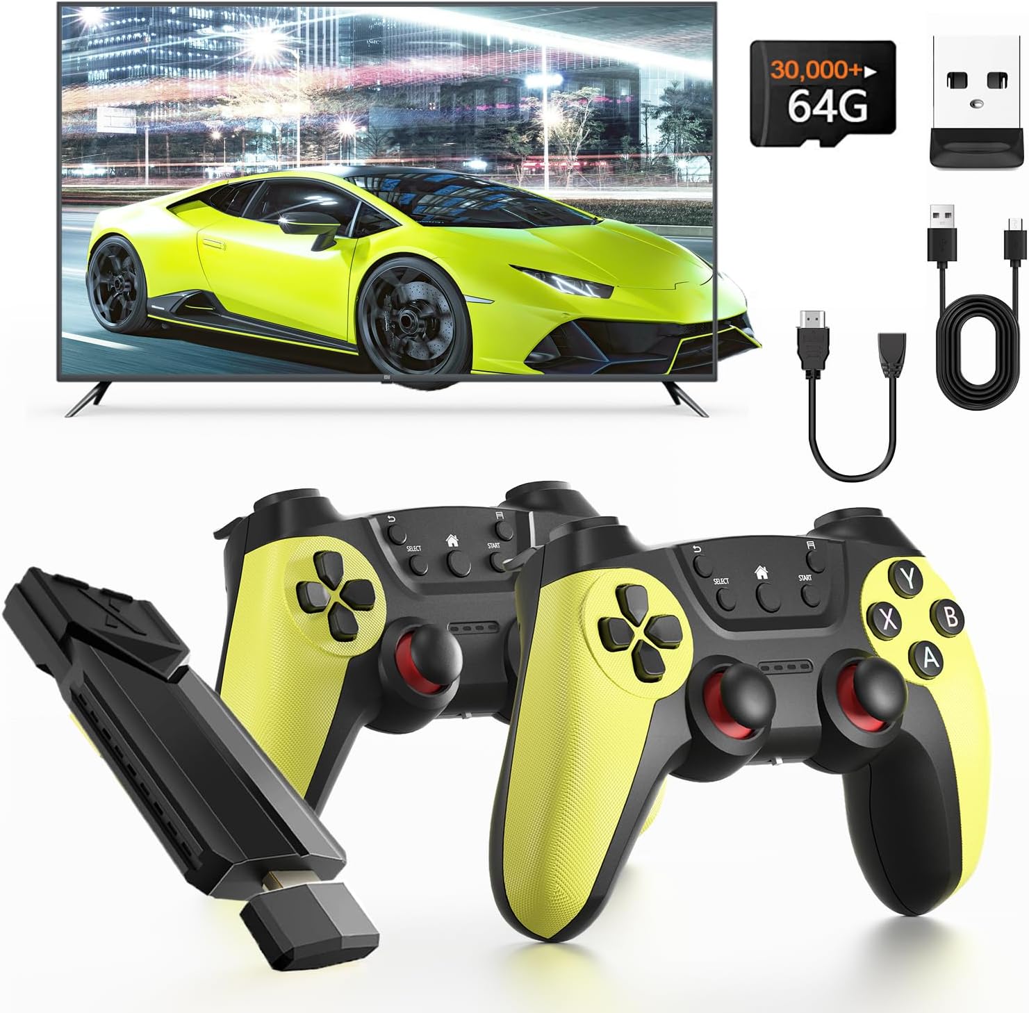 30000+ Wireless Retro Gaming Console for Classic Play Fun