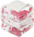Cow Print Electric Heated Blanket Queen Size - 10 Heat Levels