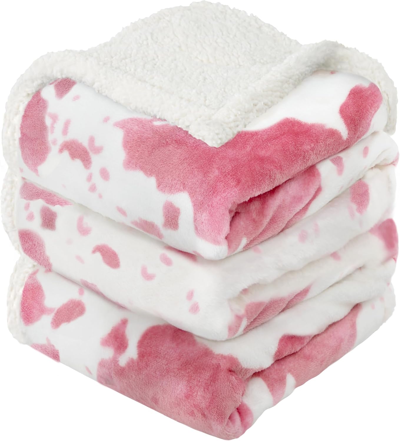Cow Print Electric Heated Blanket Queen Size for Cozy Comfort