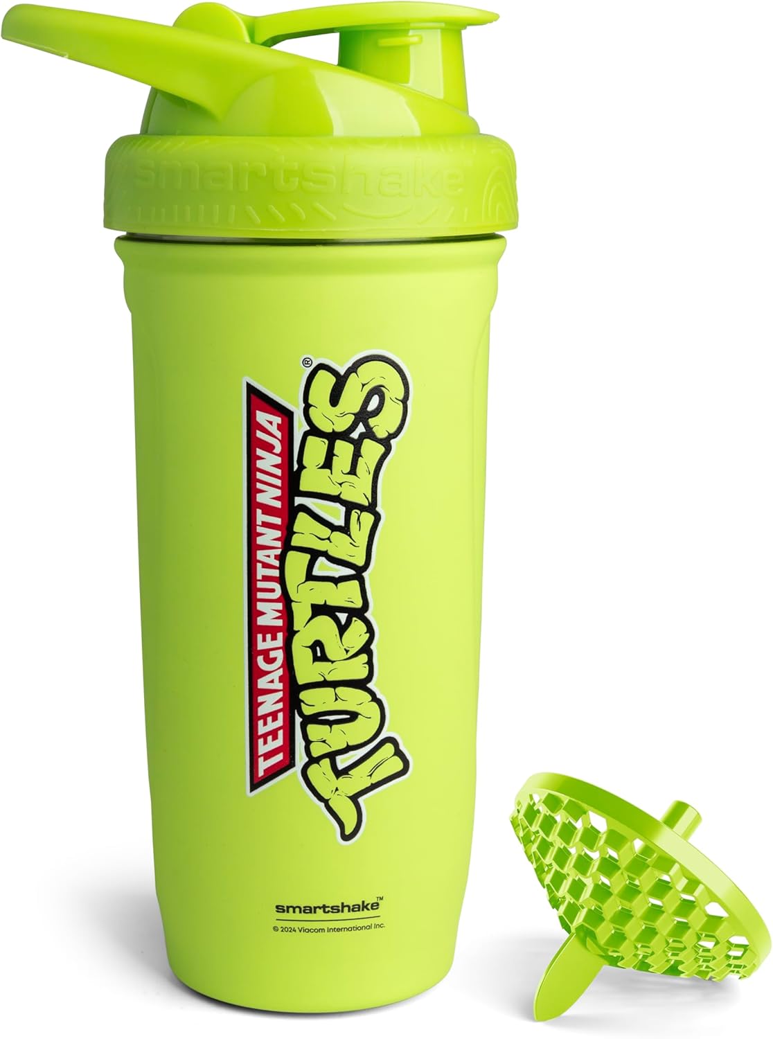 TMNT Stainless Steel Protein Shaker | Leakproof Lid | BPA Free