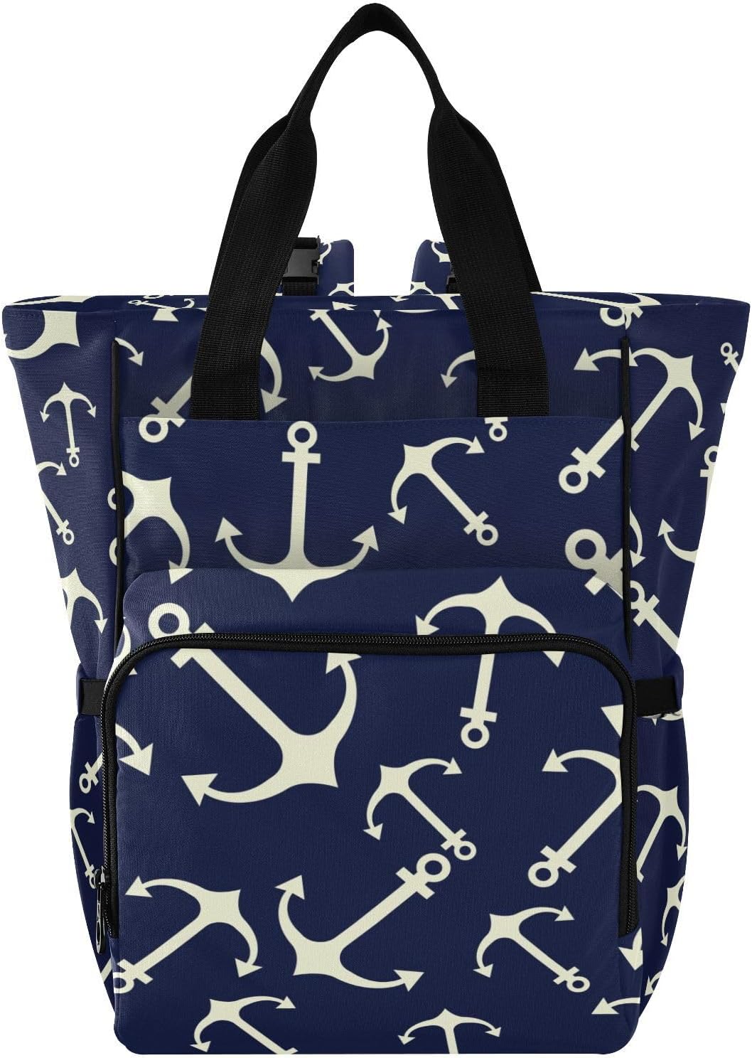 SPRIPORT Nautical Diaper Backpack - Ultimate Convenience