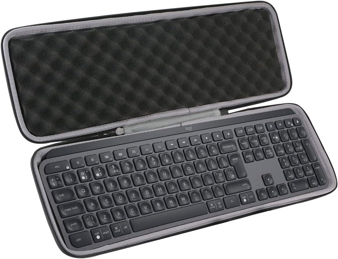 Protective Black Case for Logitech MX Keys
