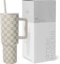 Simple Modern 40 oz Trek Tumbler with Handle and Straw Lid