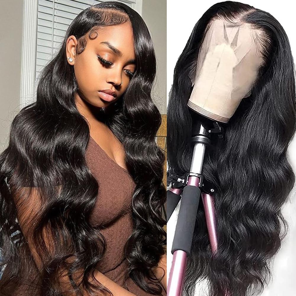 13x6 Body Wave Lace Front Wigs Human Hair for Black Women