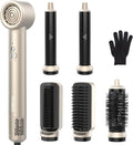 Hair Dryer Brush TECHMERI 6-in-1 Blow Dryer Brush - Fast Drying