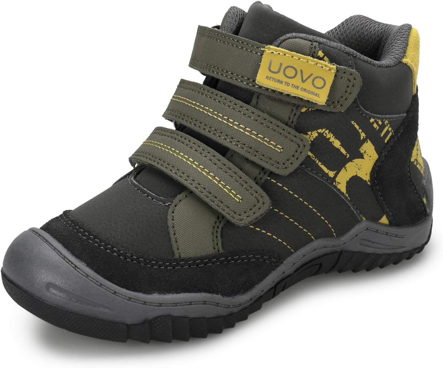 UOVO Boys Snow Winter Boots for Kids - Waterproof & Warm