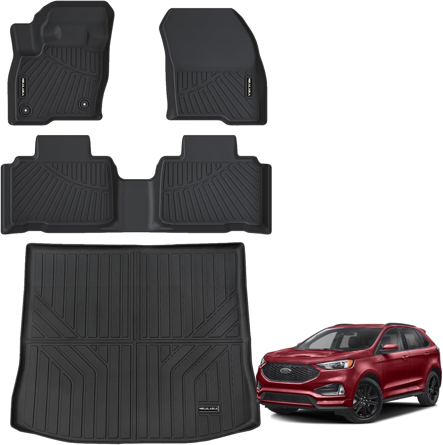 Floor Mats & Cargo Liner for 2015-2026 Ford Edge All Weather