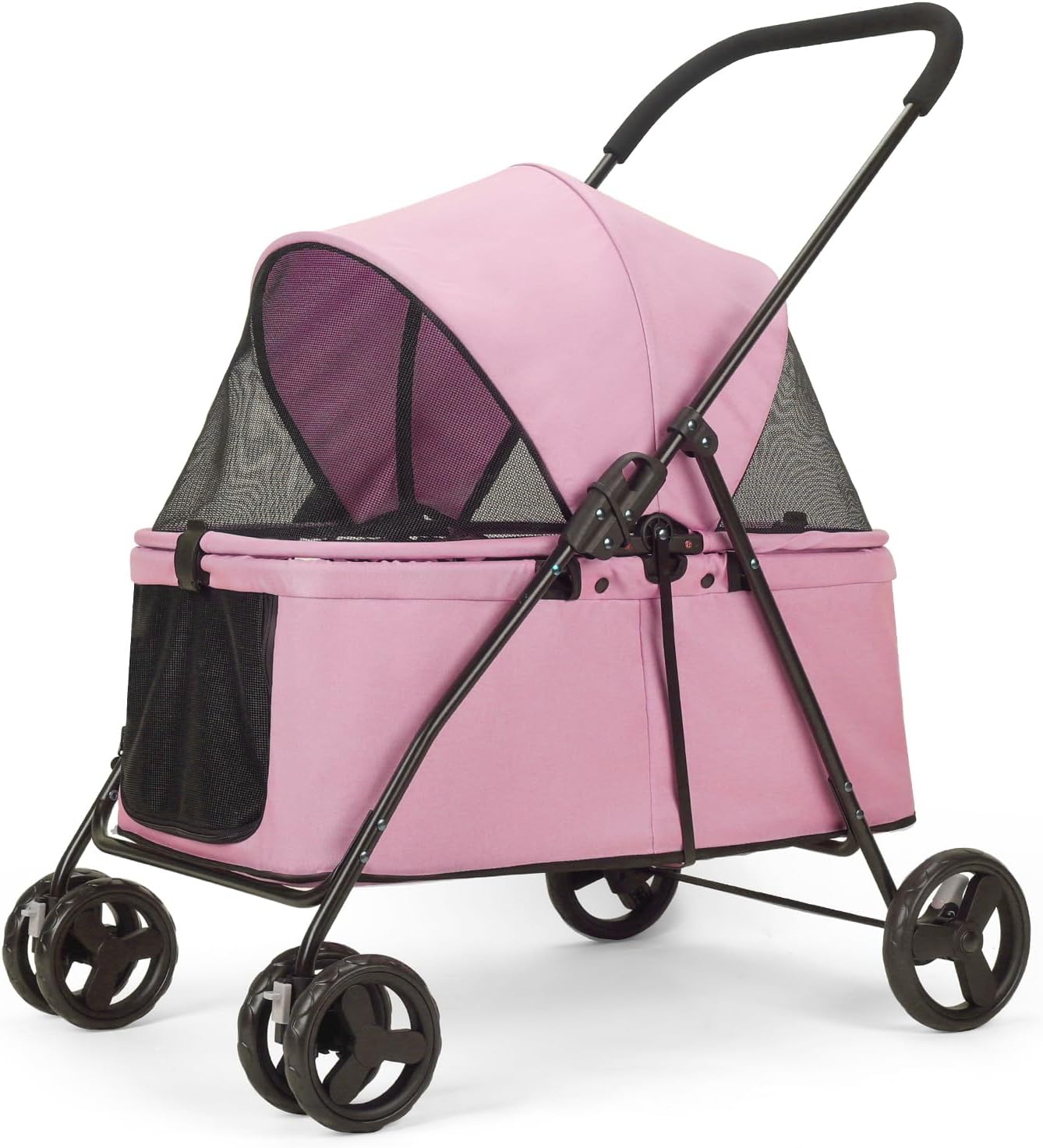 Wedyvko Dog Stroller for Medium/Small Pets with 20% Larger Capacity