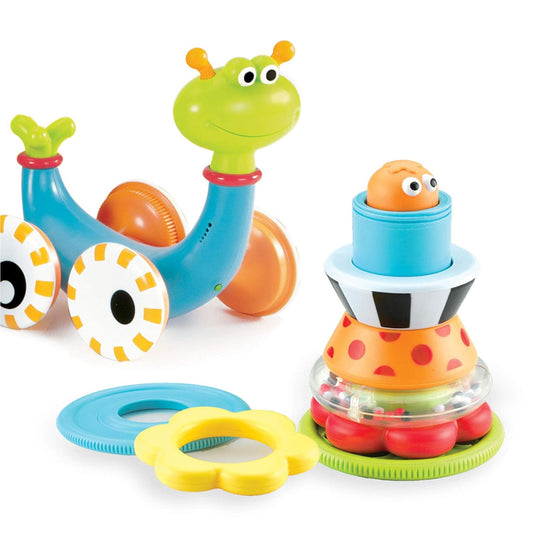 Yookidoo Musical Snail Toy - Encourages Crawling