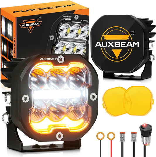 Auxbeam XP-Ultra Series 3Inch 84W LED Pods for Offroad Use
