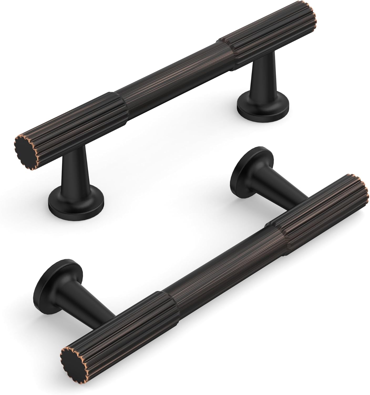 10 Pack 3 Inch Kitchen Cabinet Handles in Oil Rubbed Bronze Finish