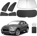 Windshield Sun Shade Custom Fit for 2016-2022 Honda HRV - Keeps Car