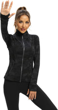 QUEENIEKE Women Athletic Jacket Slim Fit Full Zip - Comfortable