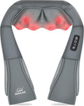 Snailax Shiatsu Neck and Shoulder Massager with Heat for Relief
