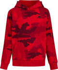 adidas Boys Hoodie Camo Fleece Pullover - Comfortable Regular Fit