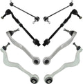 Front Steering & Suspension Kit Control Arm with Ball Joint Tie Rod