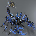 Scorpion 3D Metal Puzzle Kits for Adults Teens (Blue and Black)
