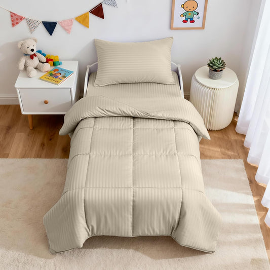 ZPECC Toddler Bedding Set - Hypoallergenic Baby Crib Bedding