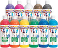 Colorations Simply Washable Tempera Paints, 11-Color Set - Kid-Safe