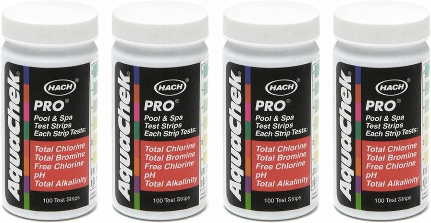 AquaChek Pro 5-in-1 Swimming Pool Test Strips for Accurate Testing