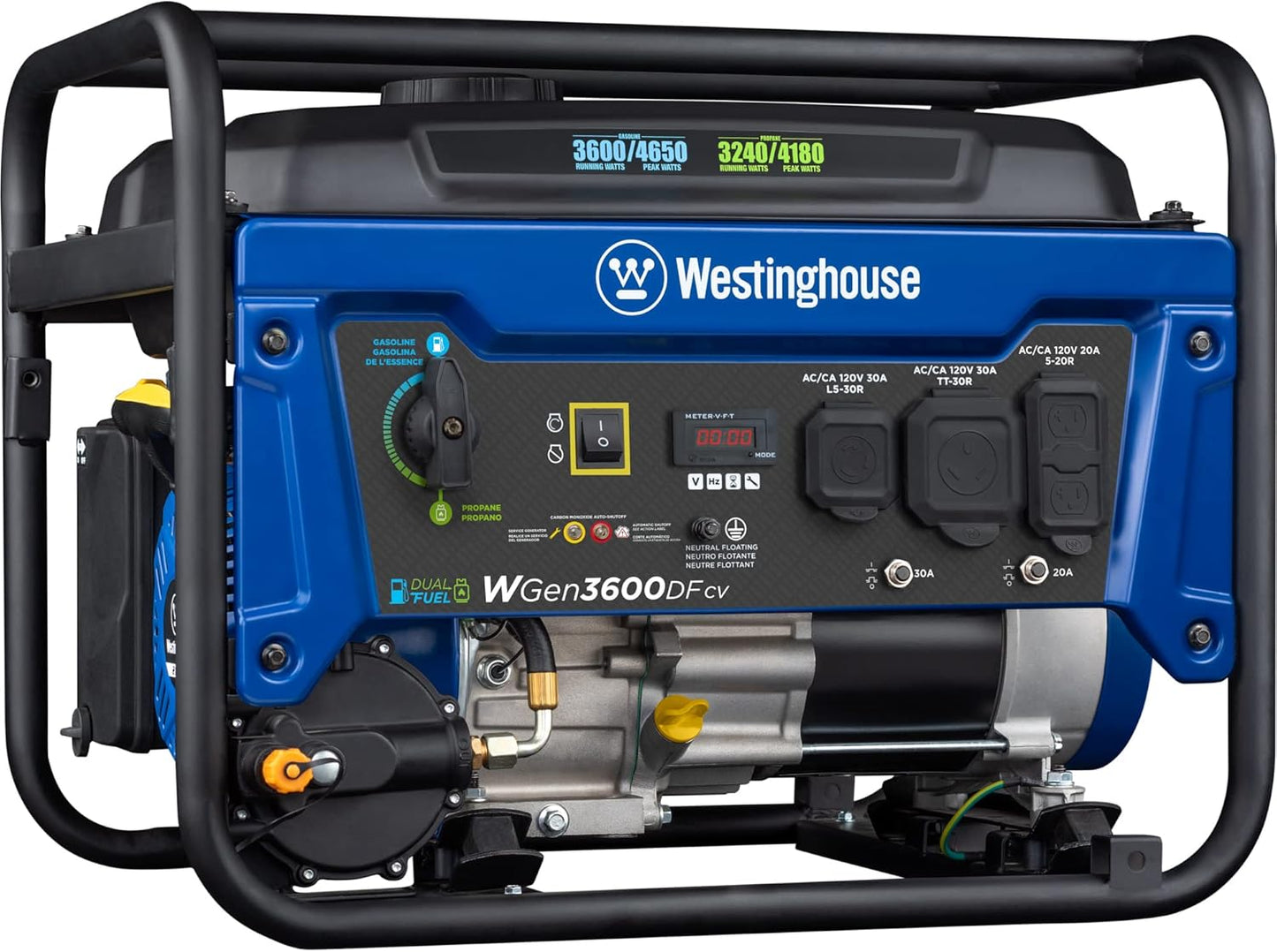 Westinghouse 4650 Peak Watt Dual Fuel Portable Generator Review
