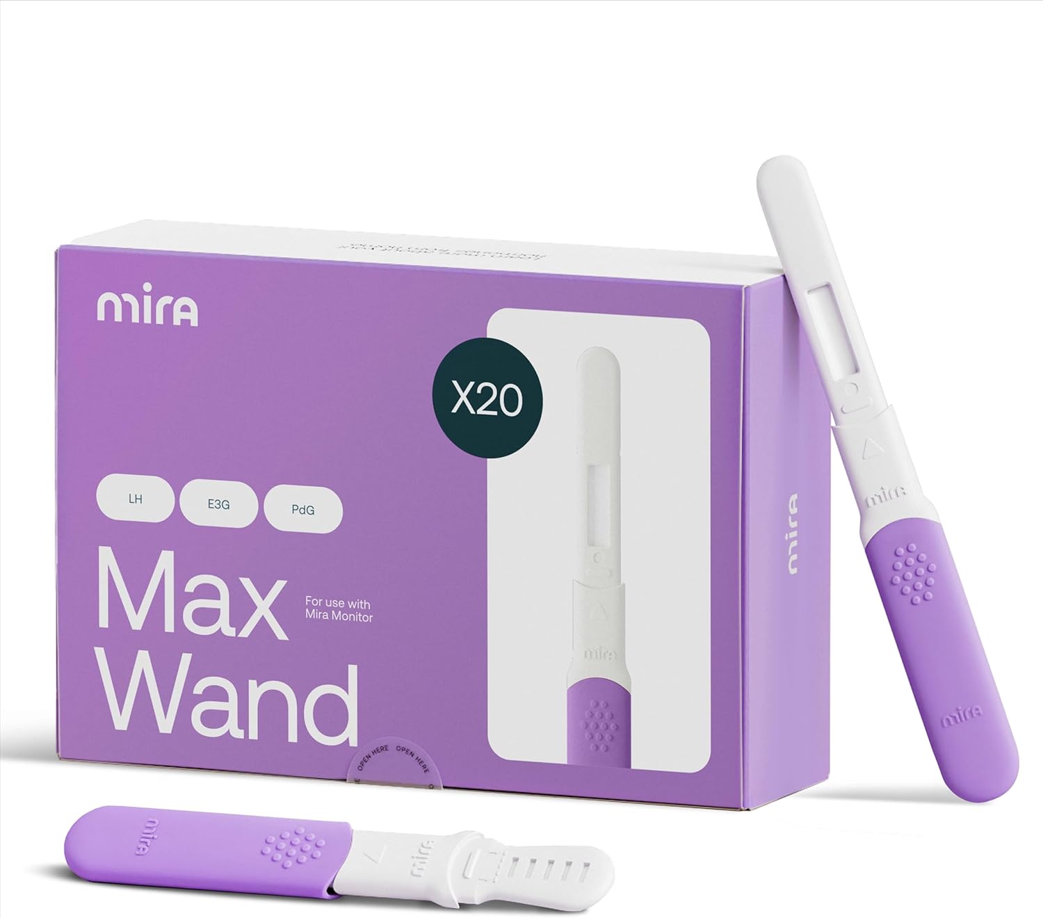 Mira Fertility MAX Wands for Accurate Ovulation Testing at Home