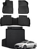 Wailtnb Floor Mats & Cargo Liner Set for Chevy Malibu 2016-2025