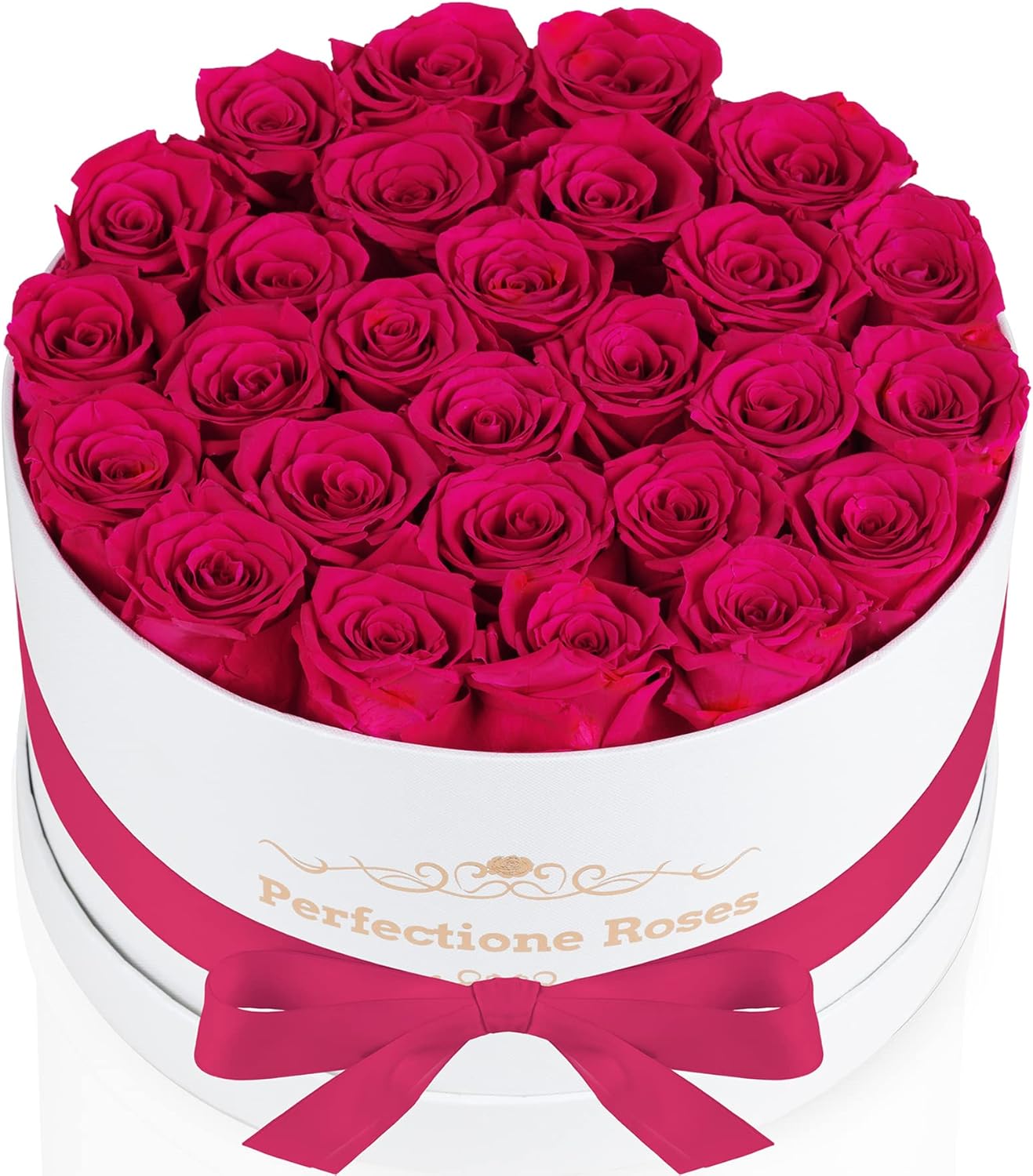 Perfectione Roses 27 Radiant Pink Roses in a Box for Her