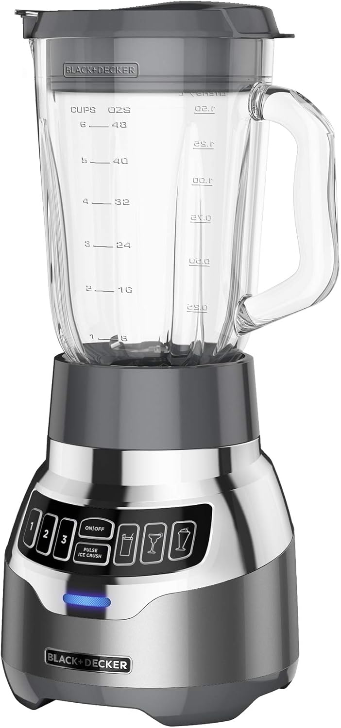 PowerCrush Digital Blender with Quiet Technology for Smooth Blends