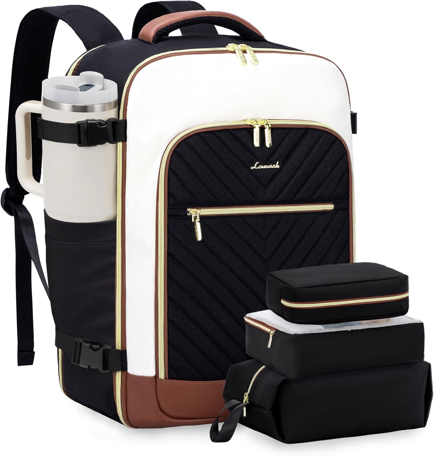 LOVEVOOK Large Travel Backpack for Women - 50L Carry On Bag