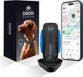 Dog GPS Tracker for Dogs 40 lbs+ (Black) - Real-Time Location & Alerts