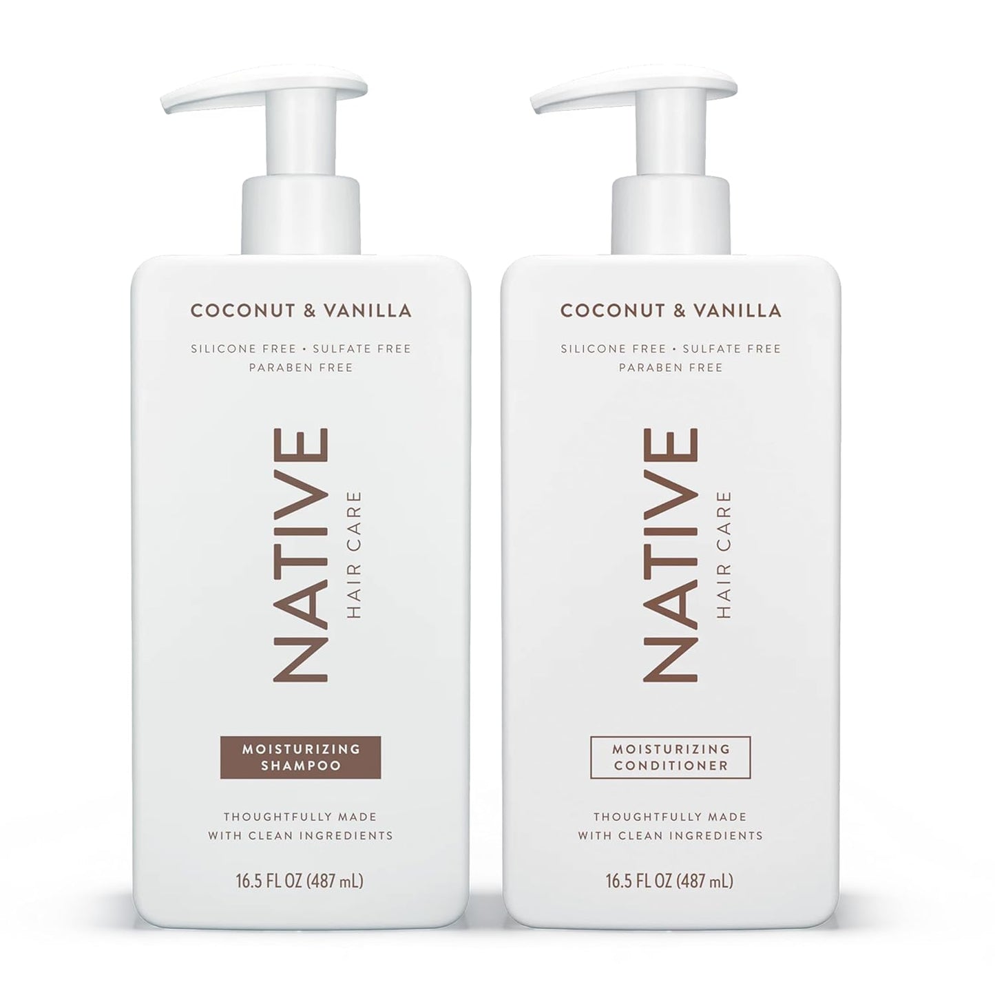 Coconut & Vanilla Hair Care Twin Pack - Nourishes All Hair Types