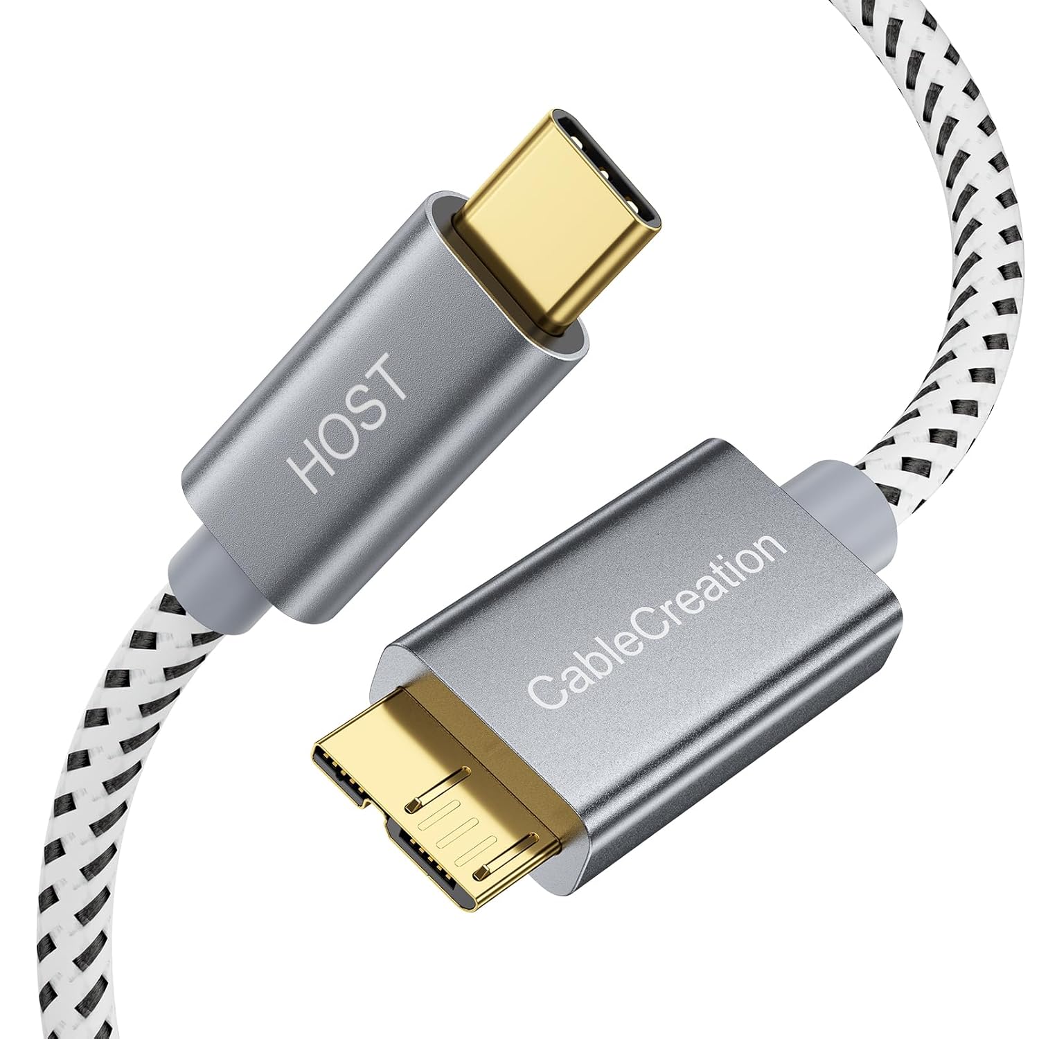 CableCreation 1FT USB C to Micro B Cable - Fast Data Transfer