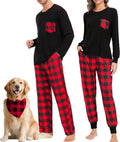 Buffalo Plaid Christmas Pajama Set for Couples - Cozy Holiday Match